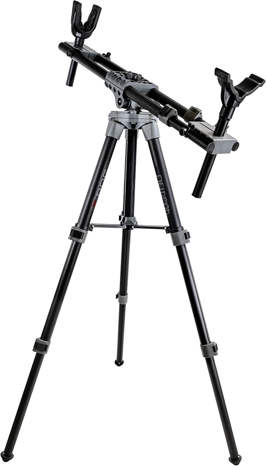 Durable Non-Marring Bipod Rest for Rifles & Crossbows - Lightweight & Stable