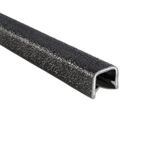 Load image into Gallery viewer, Flexible PVC Edge Trim - 25ft Black Protector for Sharp Edges, Easy Install