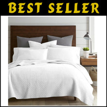 Load image into Gallery viewer, Luxurious 100% Cotton King Quilt Set with Geometric Pattern - Easy Care