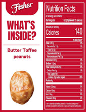 Load image into Gallery viewer, Nutritious Butter Toffee Peanuts - 6 x 42 Oz Canisters, 5g Protein, 0g Trans Fat