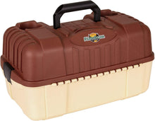 Load image into Gallery viewer, Portable All-Weather Fishing Tackle Box with 7 Fold-Out Trays &amp; 61 Compartments