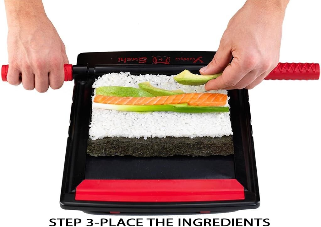 Professional Sushi Maker Kit with Non-Stick Mat - Family Fun & Easy Recipes
