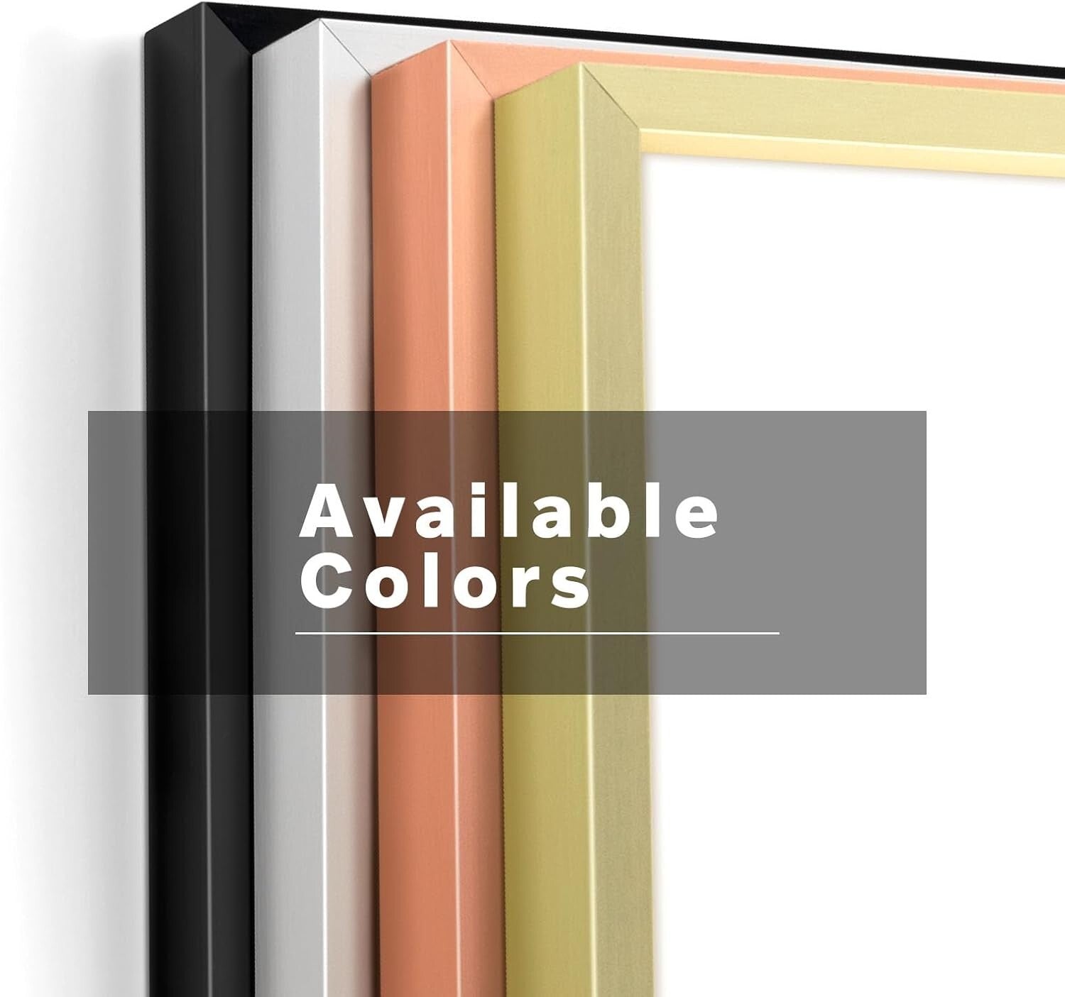 Durable 16x20 metal Picture Frames with 11x14 Mat - Perfect for Home and Gifting