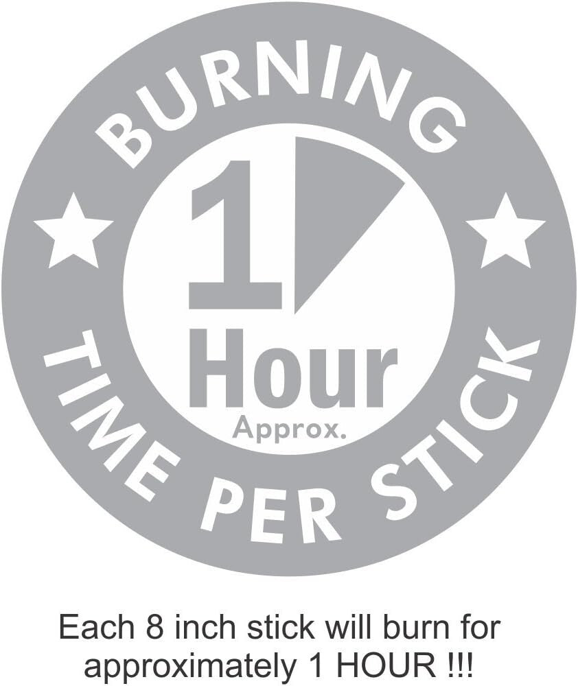 100 Grams of Low Smoke Sandalwood Incense Sticks for Aromatherapy Bliss