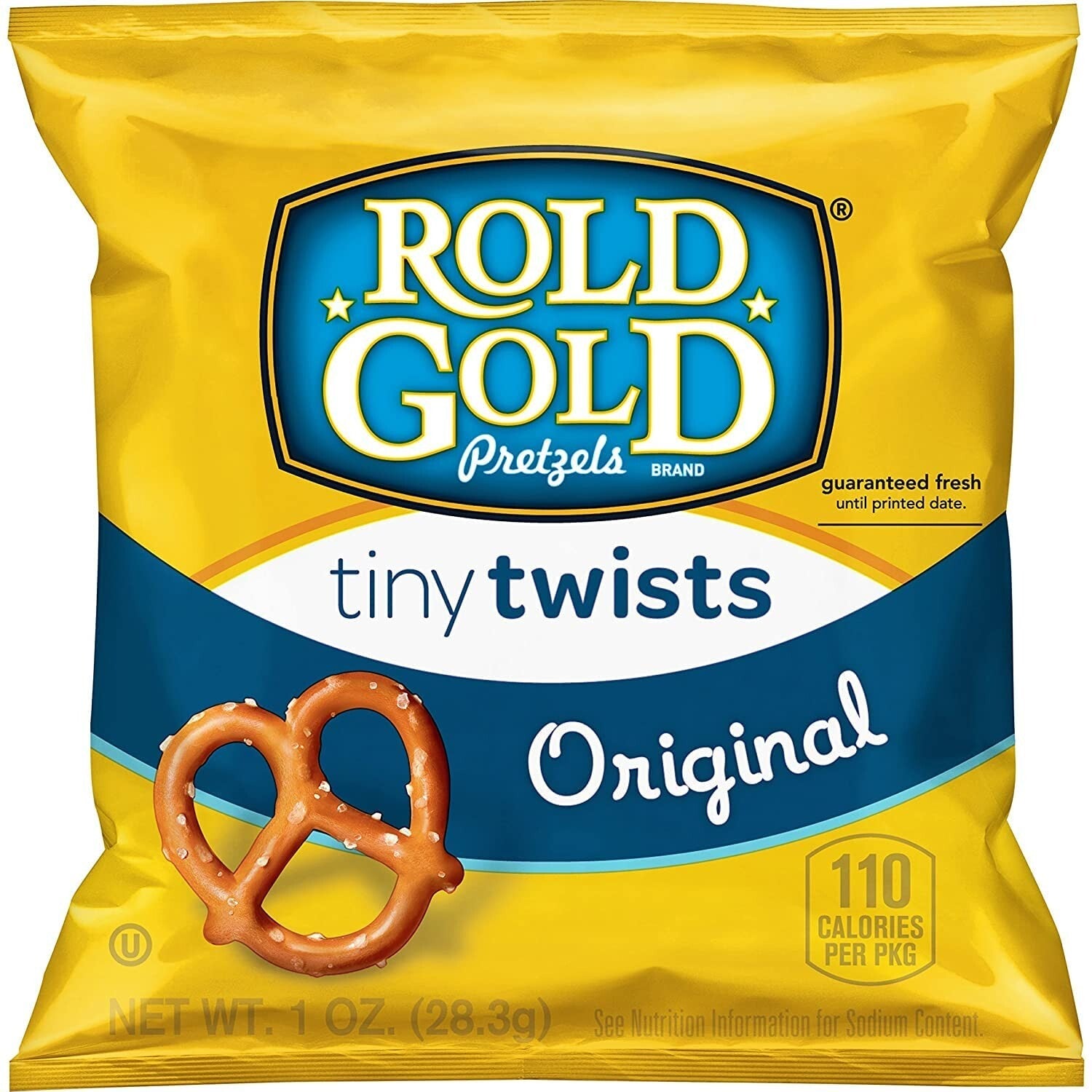 America's Favorite Pretzel Twists - 1oz Bags, 88 Count for On-the-Go Snacking