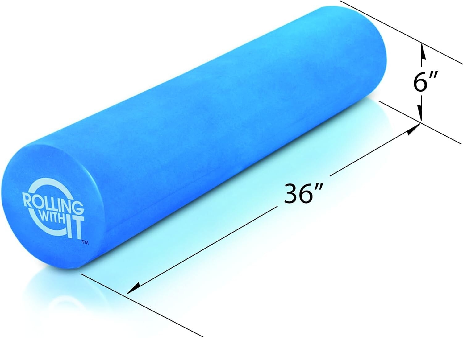 Professional Quality Foam Roller - High-Density Recovery Roller for Fitness, 36"