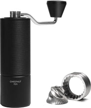 Load image into Gallery viewer, Manual Stainless Steel Coffee Grinder with Adjustable Coarseness - 25g Capacity