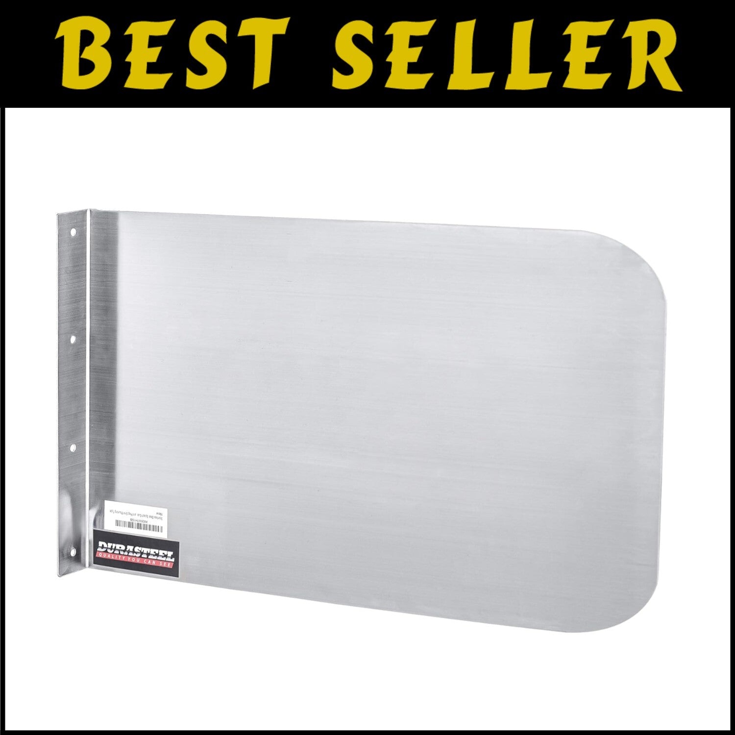 Versatile Wall-Mount 26" x 12" Stainless Steel Sink Splash Guard for Kitchens