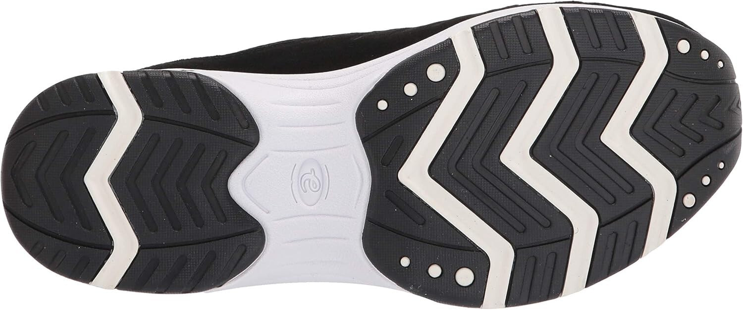 Orthotic-Friendly Women's Black Suede Slip-On Mules for All-Day Comfort