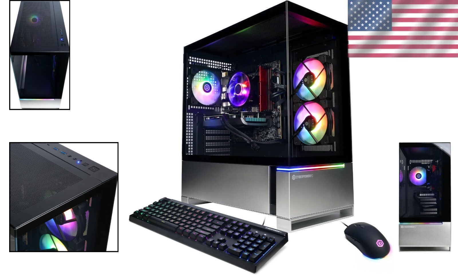 Ultimate VR Gaming Desktop - Intel Core i5, GeForce RTX 4060, 16GB RAM