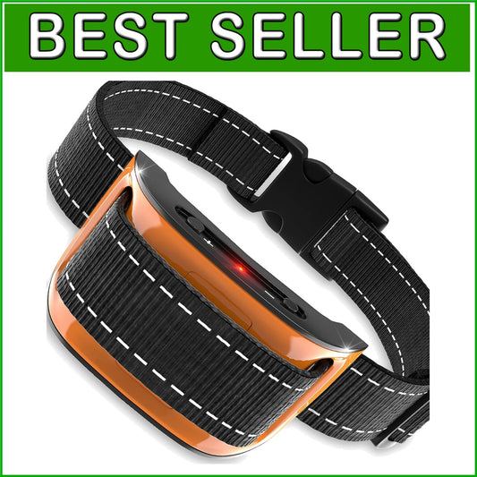 No Shock Bark Collar for Dogs 5-150 lbs - Smart Vibration Training Device