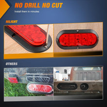 Load image into Gallery viewer, Universal Fit Waterproof Trailer Lights - 6-Inch LED Rear Signal Package