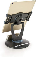 Load image into Gallery viewer, Portable Large Tablet Stand with Weighted Base - Perfect for Retail Interaction