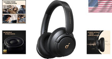 Load image into Gallery viewer, Over-Ear Noise Cancelling Headphones with 50-Hour Battery Life &amp; Touch Control