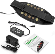 Load image into Gallery viewer, Far Infrared Vibrating Heating Pad - Custom Massage for Lower Back Pain Relief