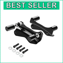 Load image into Gallery viewer, 4-Pcs Docking Hardware Cover Set for Harley Touring Models - Vivid Black Design