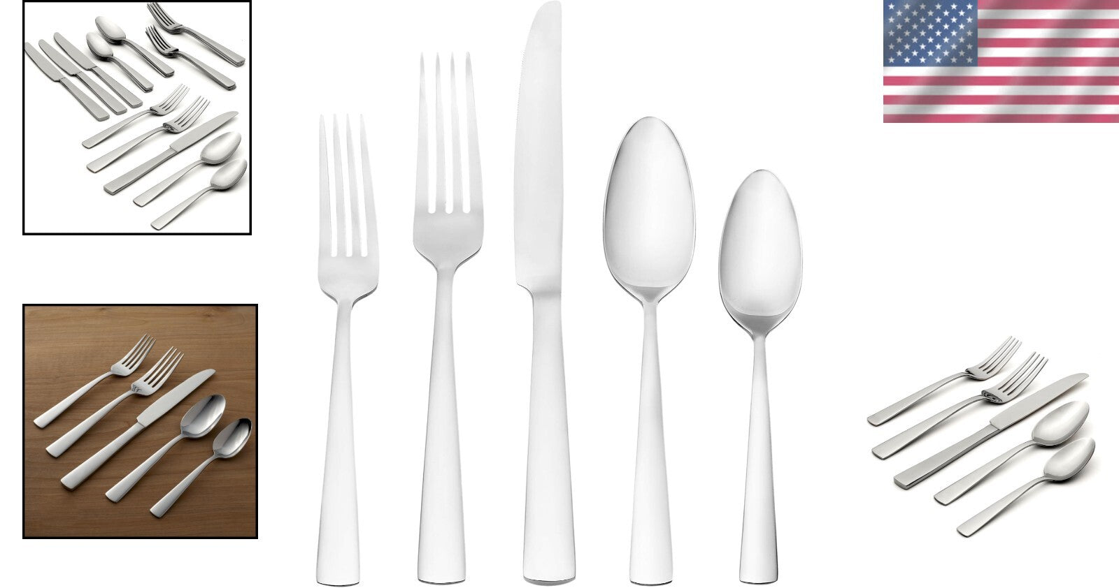 20-Piece Stainless Steel Nocha Flatware Set for 4 - Elegant Dining Silverware