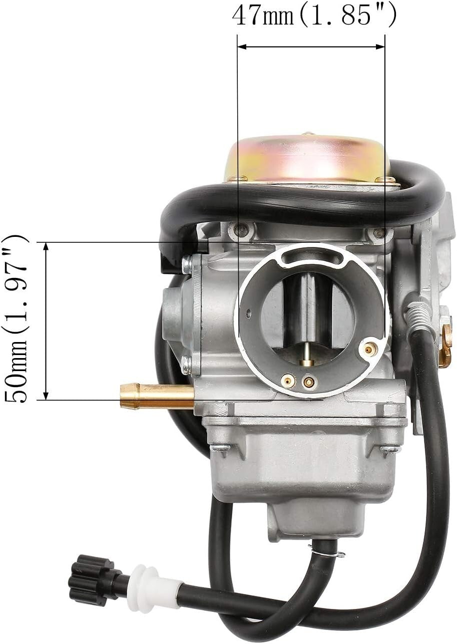 Reliable OEM Carburetor for Suzuki Eiger 400 ATV - 1-Year Warranty Included