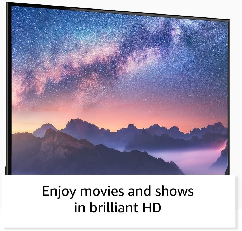 Experience Vivid 32" HD Smart TV with Alexa Voice Control - Stream Movies Freely