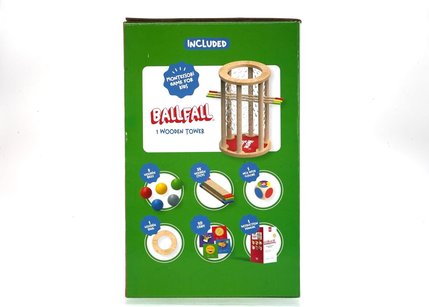 Durable and Safe Jumbo Montessori Game - 4 Modes of Educational Play for Kids