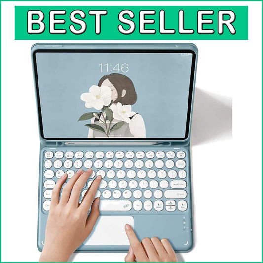 Elegant Detachable Keyboard Case for Galaxy Tab A8 2022 - Touchpad & Protection