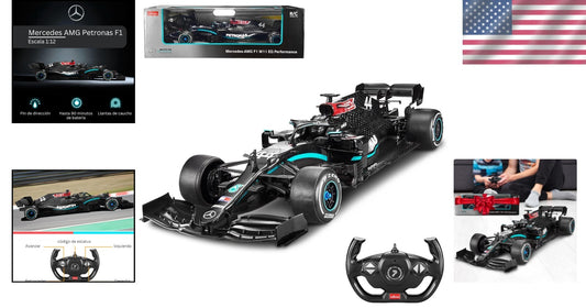 Detailed 1:12 Scale Mercedes-Benz F1 W11 Remote Control Car - Fast & Fun Racing
