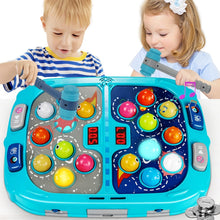 Load image into Gallery viewer, Deluxe Whack Mole Toy with 2 Hammers for Boys &amp; Girls - Colorful Gameplay