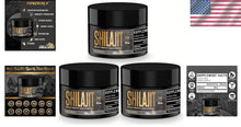 Load image into Gallery viewer, Gold-Grade Organic Shilajit Resin - 85+ Minerals for Energy &amp; Wellness Pack of 3