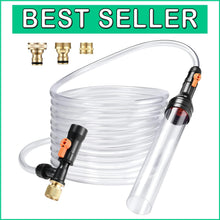 Load image into Gallery viewer, Upgraded 50ft Gravel Vacuum for Easy Aquarium Water Changes - No Spill, No Mess