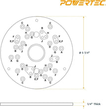 Load image into Gallery viewer, Router Template Guide Bushing Set - Ideal for Porter Cable, DeWalt, Bosch Models