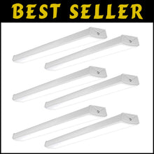 Load image into Gallery viewer, Sunco 6 Pack LED Garage Ceiling Lights - Linkable &amp; Bright 3500 Lumen Fixtures