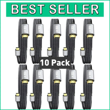 Load image into Gallery viewer, Ultra-High Definition USB-C to HDMI 6ft Cable - 10 Pack for Seamless Streaming