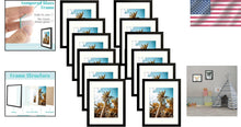 Load image into Gallery viewer, Versatile 11x14 Picture Frames - 12-Pack with Glass &amp; Wall Mounting Hardware