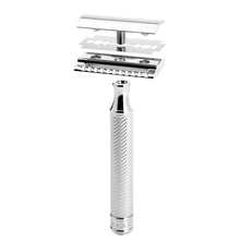 Load image into Gallery viewer, Sustainable Luxury Safety Razor with Chrome Finish - Shave with Precision