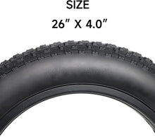 Load image into Gallery viewer, Versatile 26x4.0 Inch Fat Bike Replacement Tire: All-Terrain with Enhanced Grip
