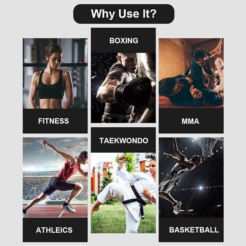 Ultimate 250lb Resistance Strap System for Boxing, MMA & Speed Training Success