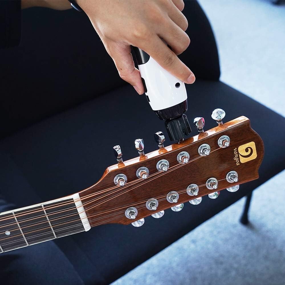 Efficient Electric Guitar String Winder & Cutter with Pin Puller - Portable Tool