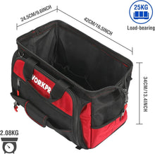 Load image into Gallery viewer, 16" Multi-Compartment Tool Organizer with Waterproof Base - Ideal for Tradesmen
