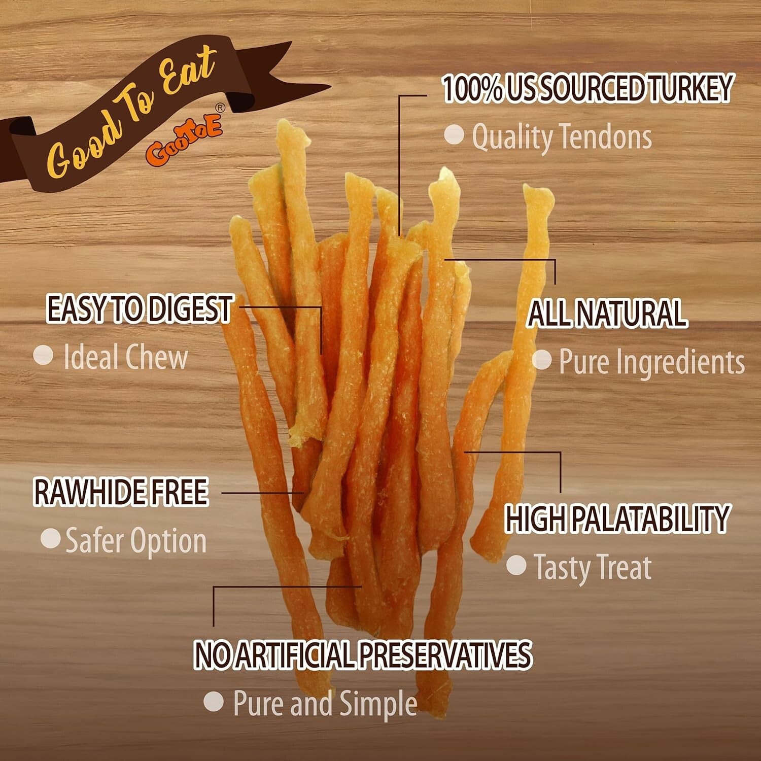 Hypoallergenic Grain-Free Turkey Dog Treats - Ideal for Small Breeds 1 lb