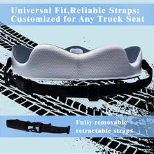 Load image into Gallery viewer, Ergonomic X-Large Seat Cushion with Adjustable Straps for Truck Driving Comfort