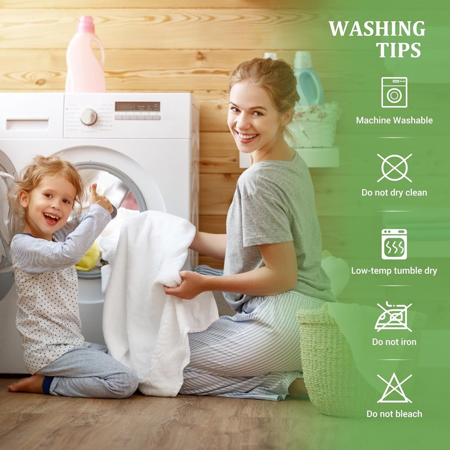 100% Waterproof Bamboo Full Mattress Cover - Deep Pocket & Cooling Design, White