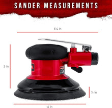 Load image into Gallery viewer, High-Performance 6" Dual-Action Palm Sander - Ideal for Automotive &amp; More
