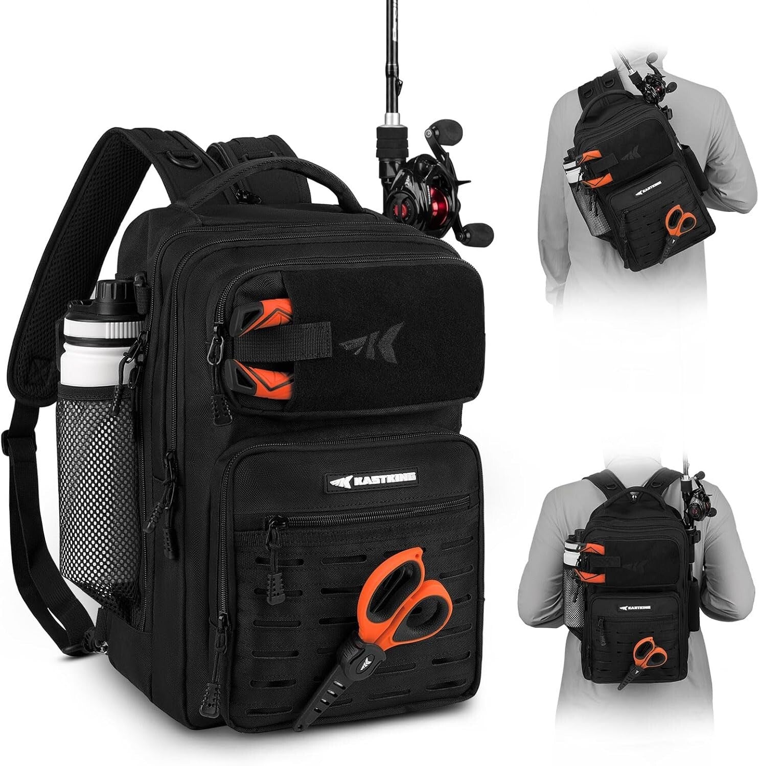 Lightweight Tactical Fishing Sling Bag: Durable Backpack for Adventurous Anglers