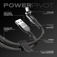 Load image into Gallery viewer, Durable Nylon Braided USB-C Charger 90° Right Angle with LED Indicator, 3-Pack