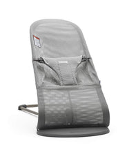Load image into Gallery viewer, Gray Mesh Baby Bouncer - Soothing, Portable &amp; Ideal for Newborns Up to 29 Pounds