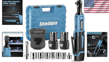 Load image into Gallery viewer, High Torque Cordless Ratchet Wrench Kit – 2 Batteries &amp; Extension Bar Included