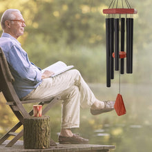 Load image into Gallery viewer, Elegant 30" Indoor/Outdoor Wind Chimes - Musical Home Decoration with Beech Wood