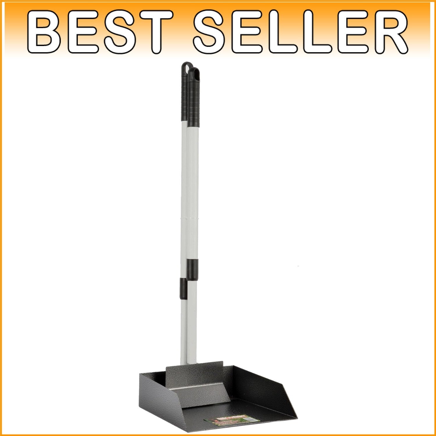 Extendable 44-Inch Pooper Scoop with Deep Scoop Pan for Hassle-Free Cleanups