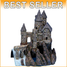 Load image into Gallery viewer, Enchanting Extra Large Wizard's Castle Aquarium Decor for Fish Tanks - Part B