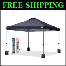 Load image into Gallery viewer, Versatile 10x10 Pop-Up Tent with Height Adjustments for Tailgating and Festivals